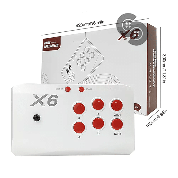 X6 Retro Game Console 64GB – 20,000+ Classic Games