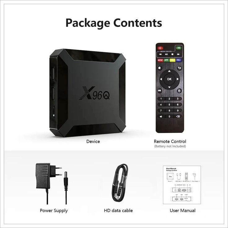 Smart Box X96Q Mini Quad Core 2g+16g 4K