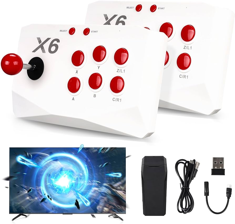 X6 Retro Game Console 64GB – 20,000+ Classic Games