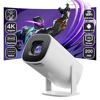 P30 1080p (150 Ansi) Mini 4k Dual Wifi And Bluetooth 1gb+8gb