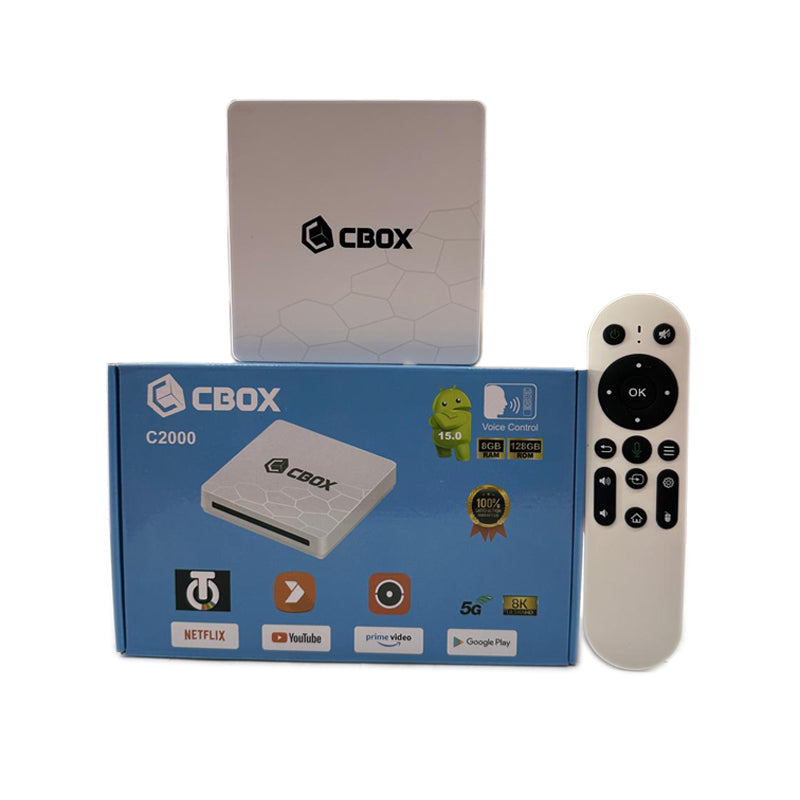 CBox C2000 Android TV Box – 2GB/8GB