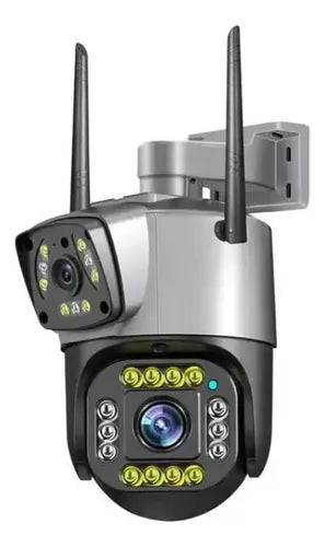 Dual Lens WiFi Outdoor Camera – 4MP Ultra HD