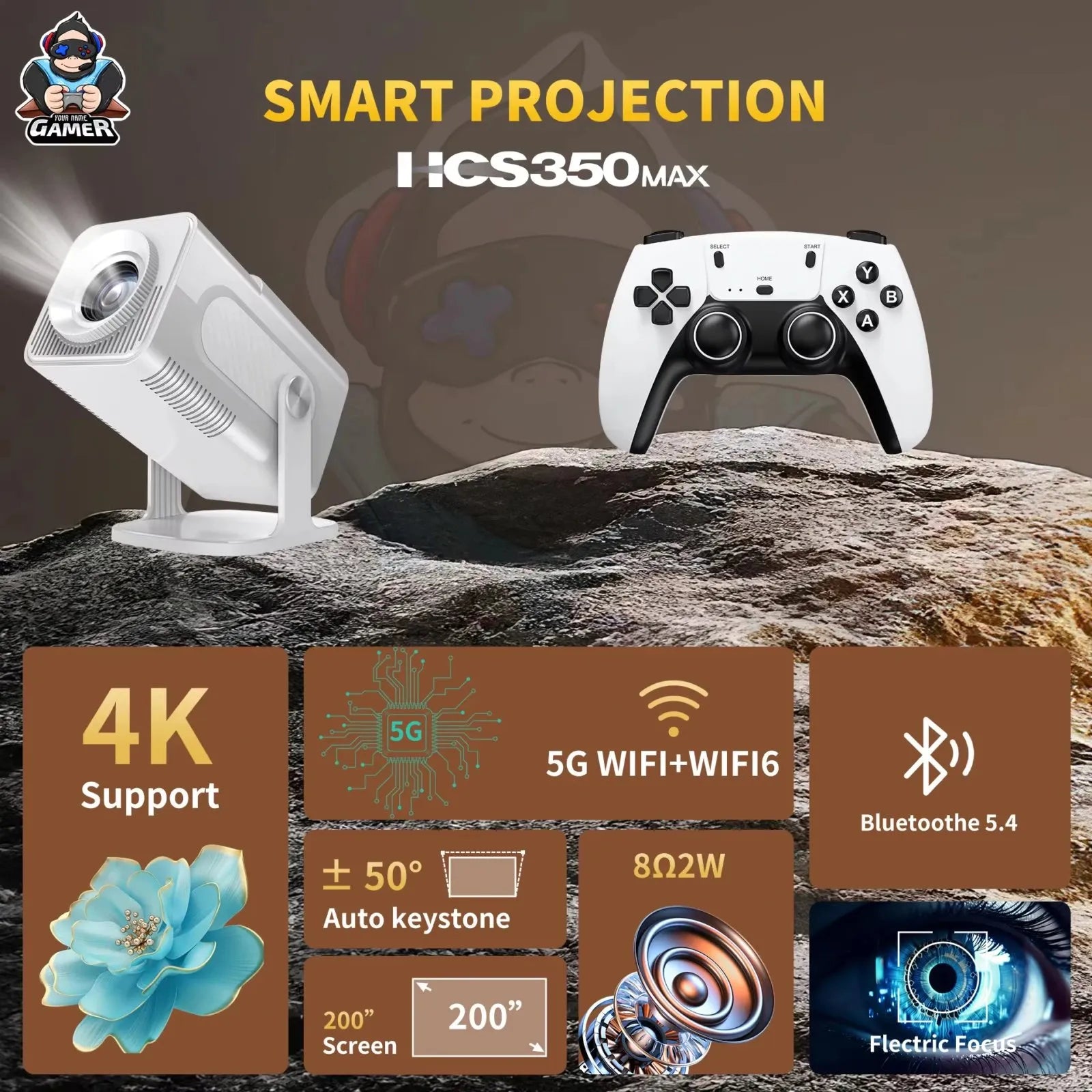 HCS350 Max Smart Projector