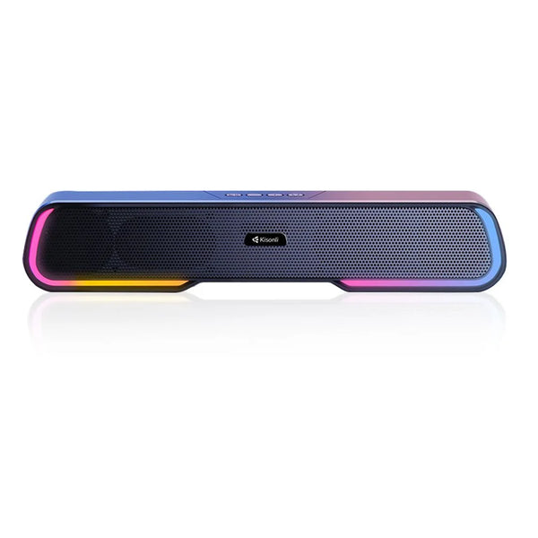 Kisonli Led-913 Sound Bar Bluetooth Gaming Colorful Light