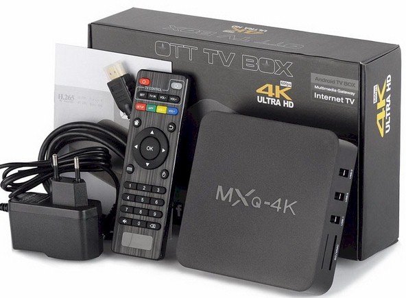 MXQ 4K Smart TV Box – Quad Core Processor