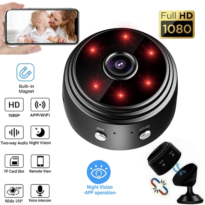 A9 Mini WiFi Camera – 1080p HD