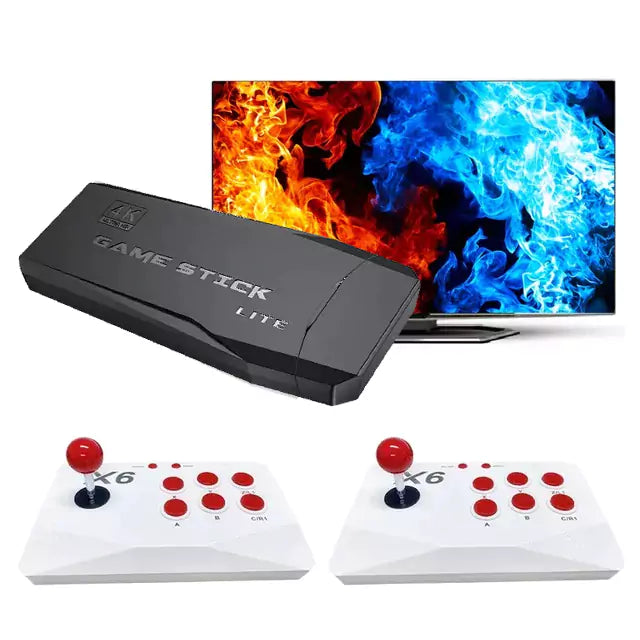 X6 Retro Game Console 64GB – 20,000+ Classic Games